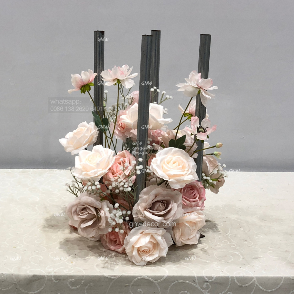 Artificial flower table centerpieces