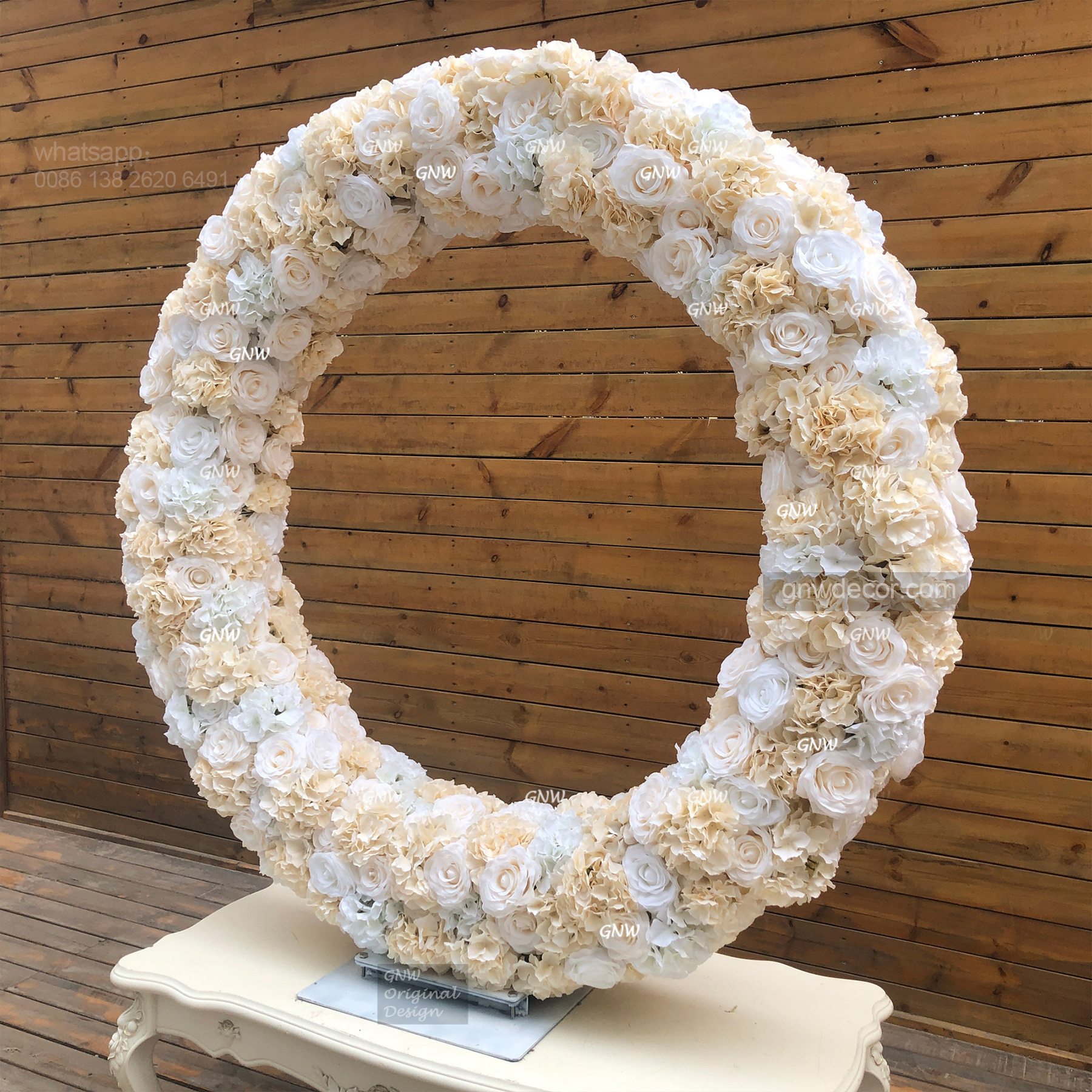 Artificial flower table centerpieces