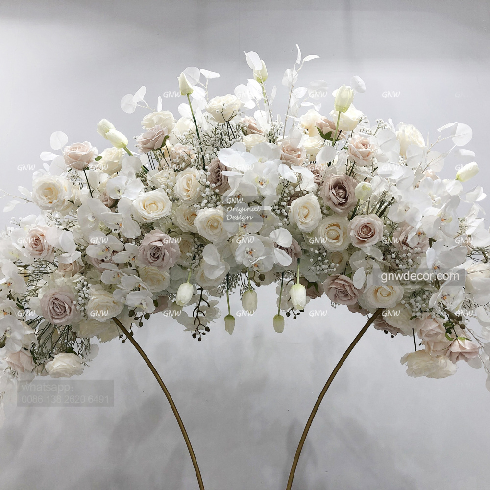Artificial flower table centerpieces