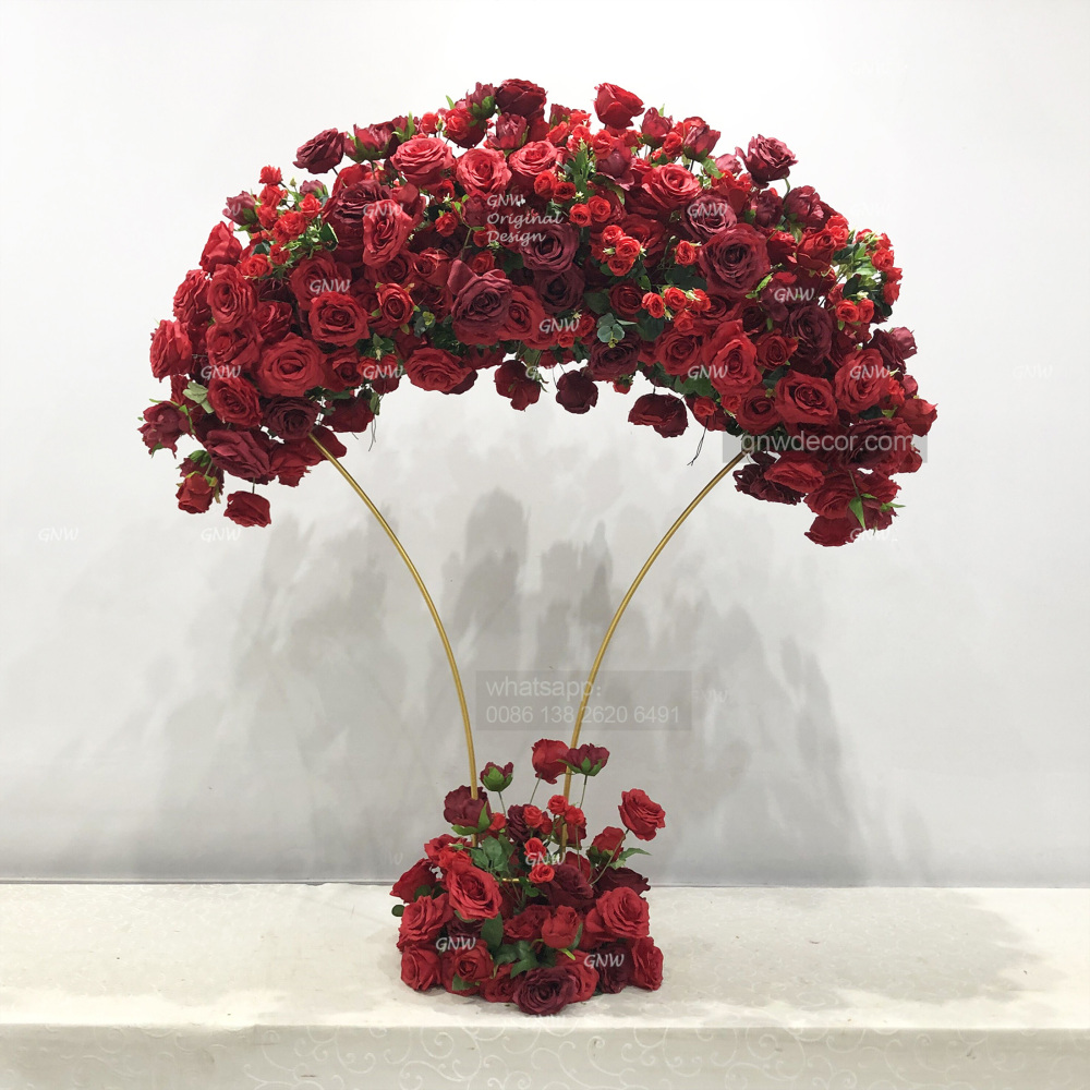 Artificial flower table centerpieces