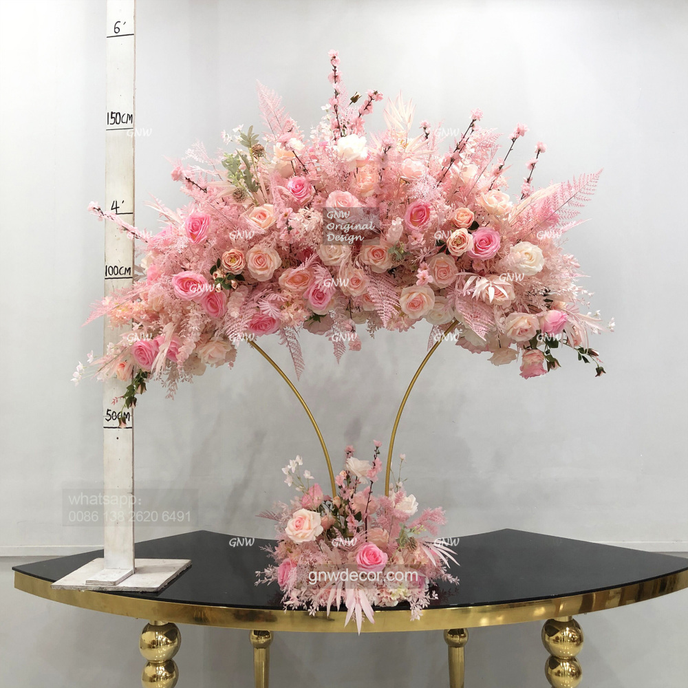 Artificial flower table centerpieces