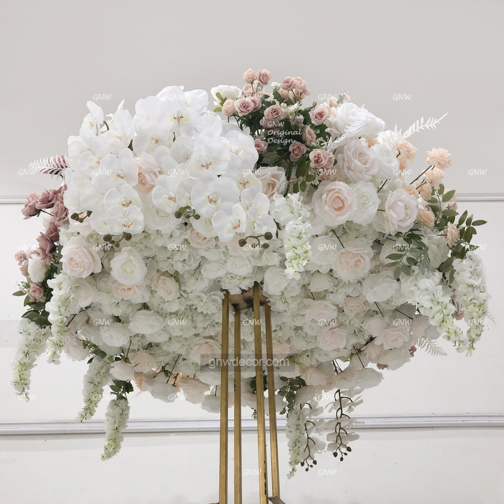 Artificial flower table centerpieces