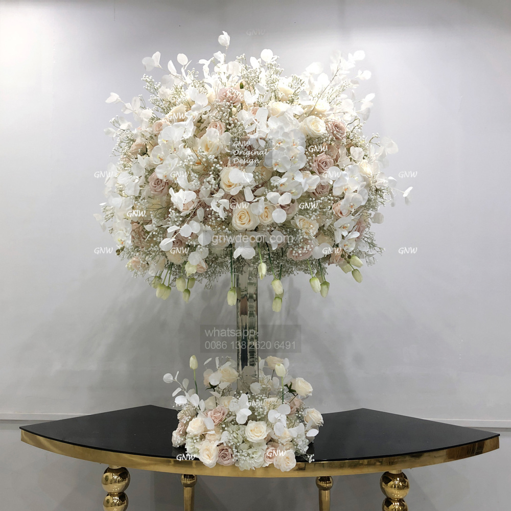 Artificial flower table centerpieces ball 40''