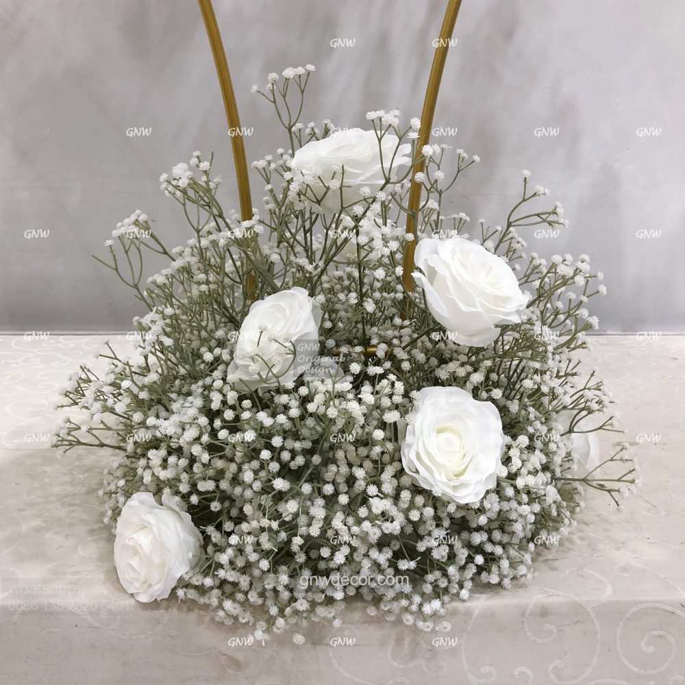 Artificial flower table centerpieces