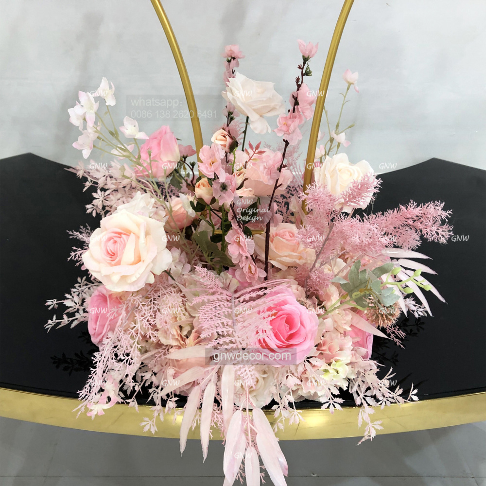 Artificial flower table centerpieces