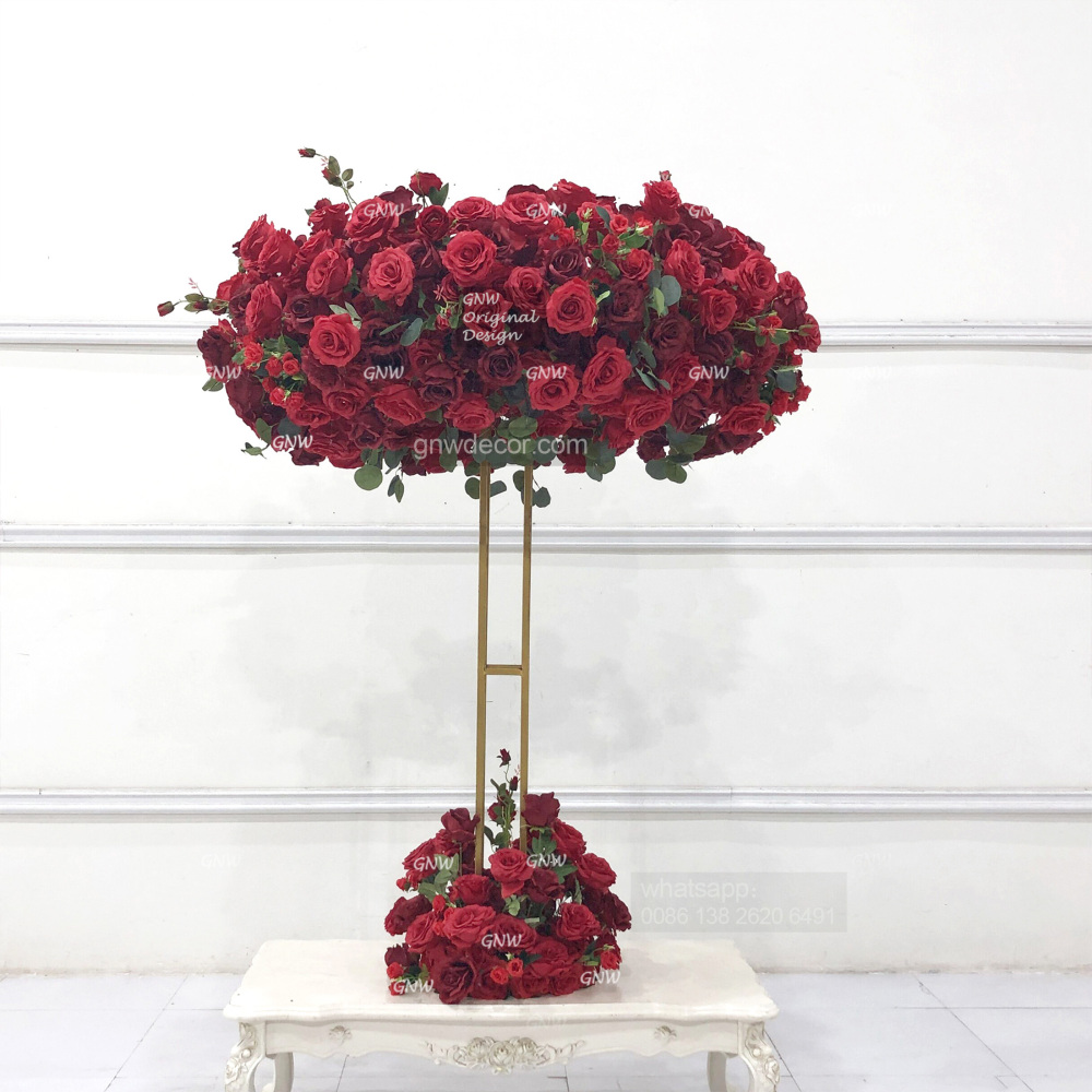 Artificial flower table centerpieces