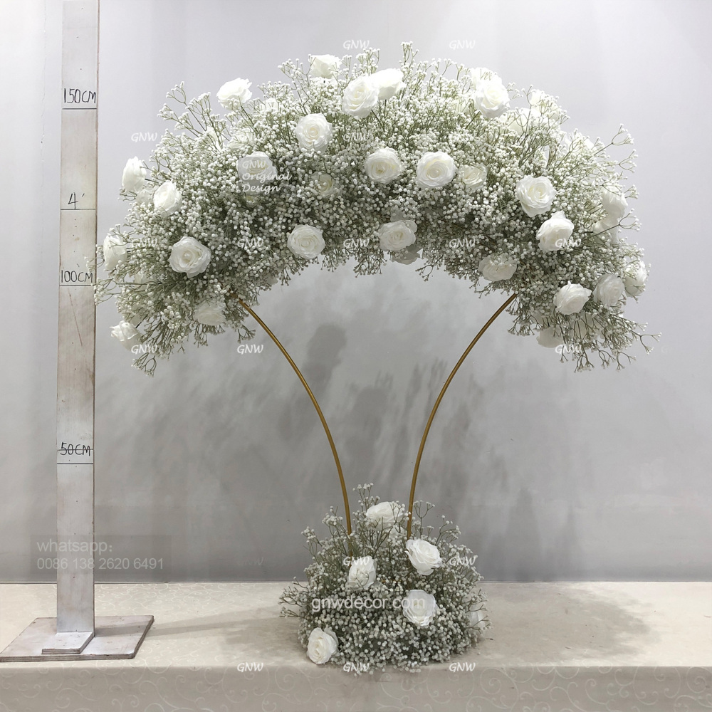 Artificial flower table centerpieces
