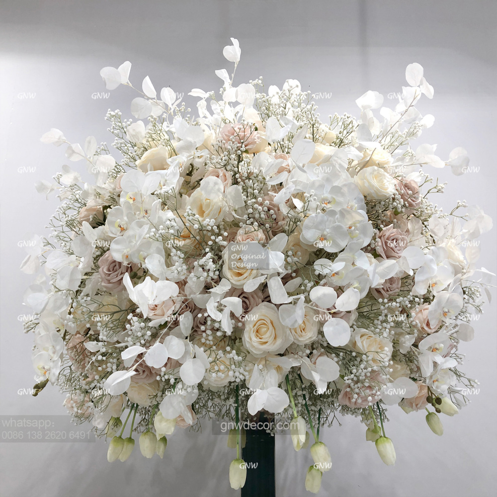 Artificial flower table centerpieces ball 40''