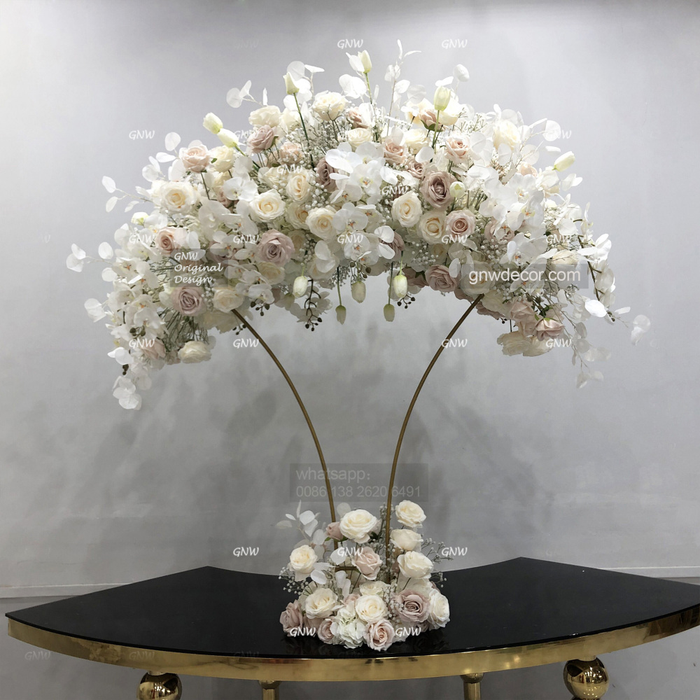 Artificial flower table centerpieces