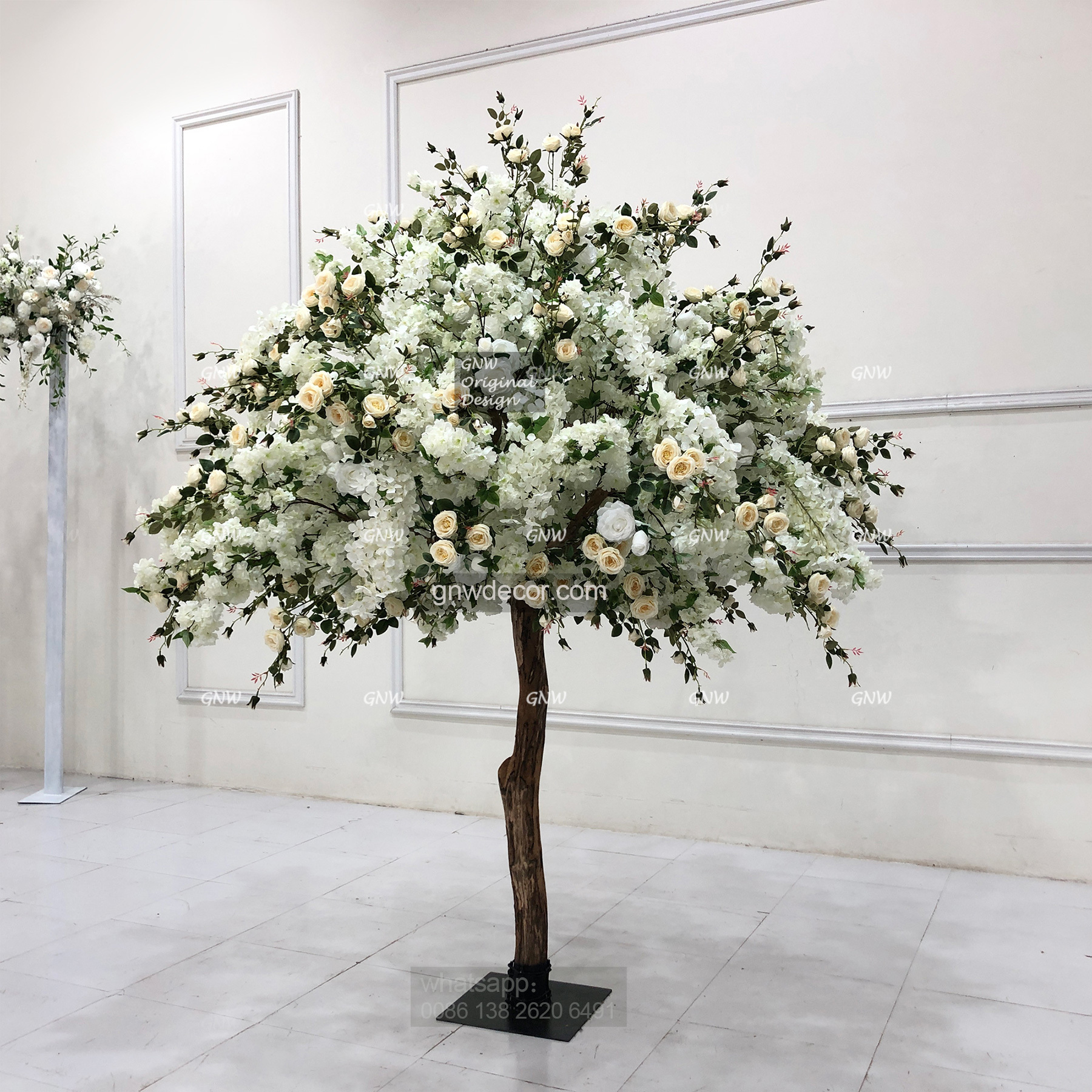 Artificial flower tree