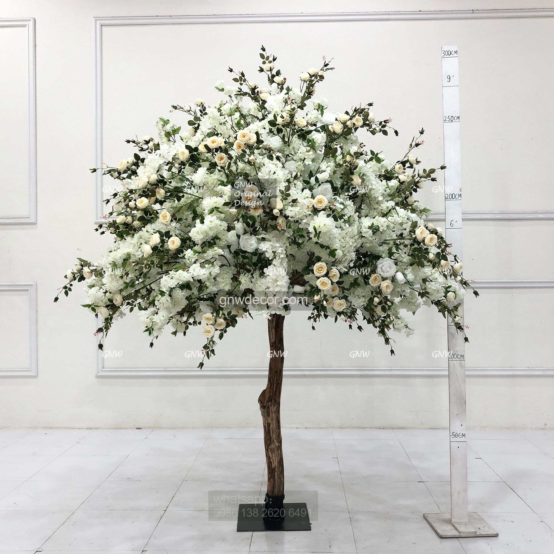 Artificial flower tree