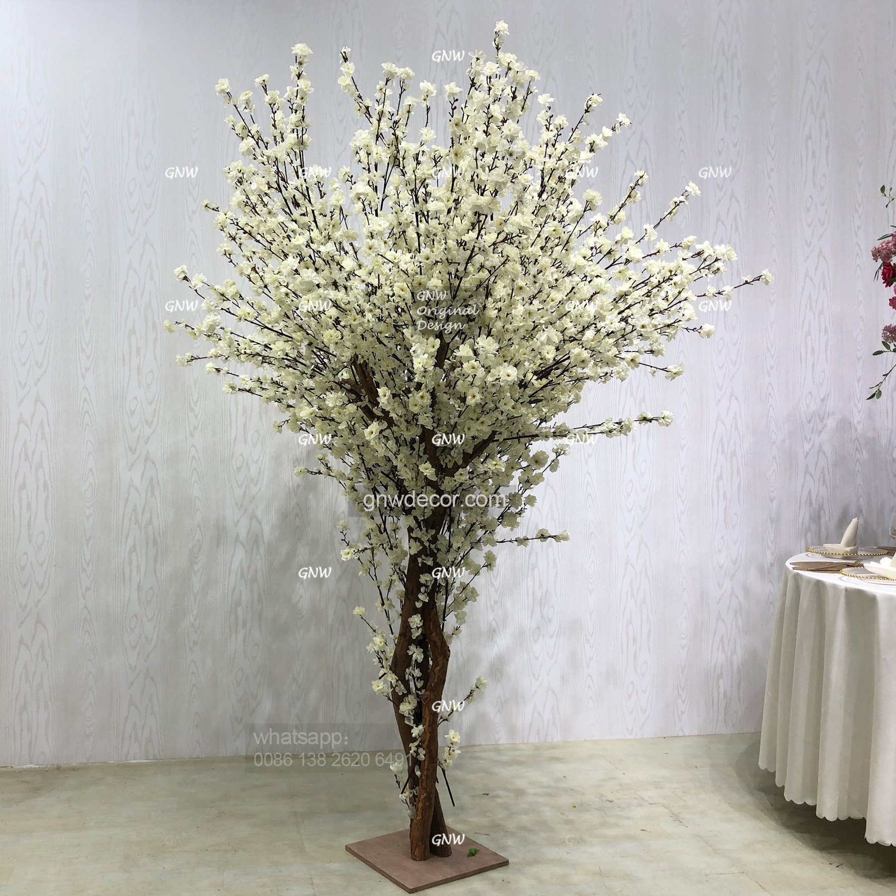 Artificial flower tree