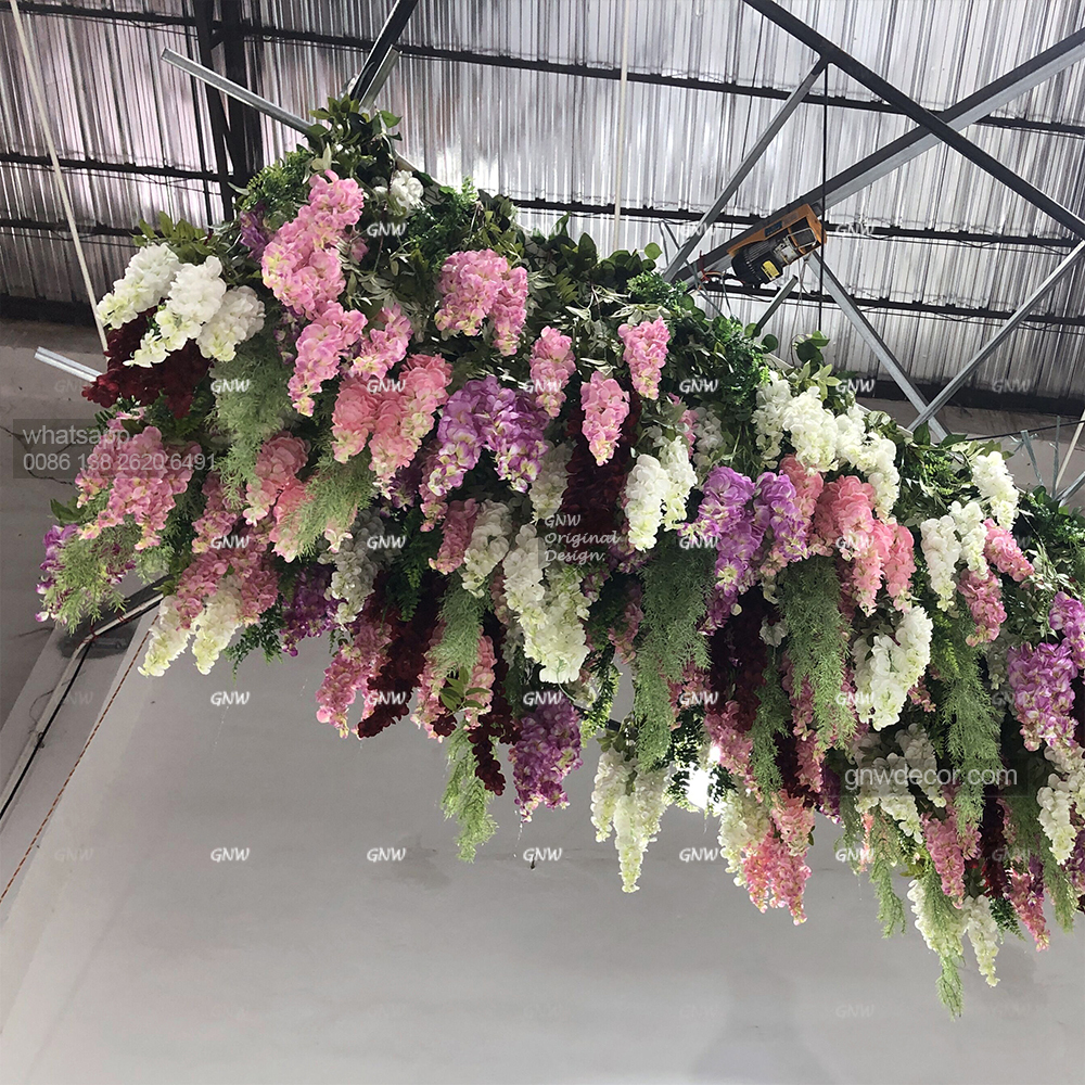 Artificial flower for ceiling decoration