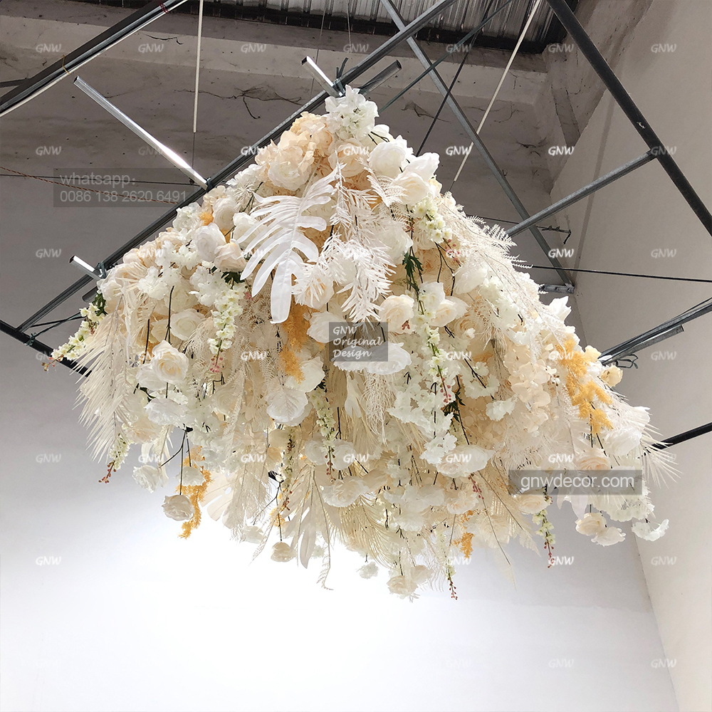 Artificial flower for ceiling decoration