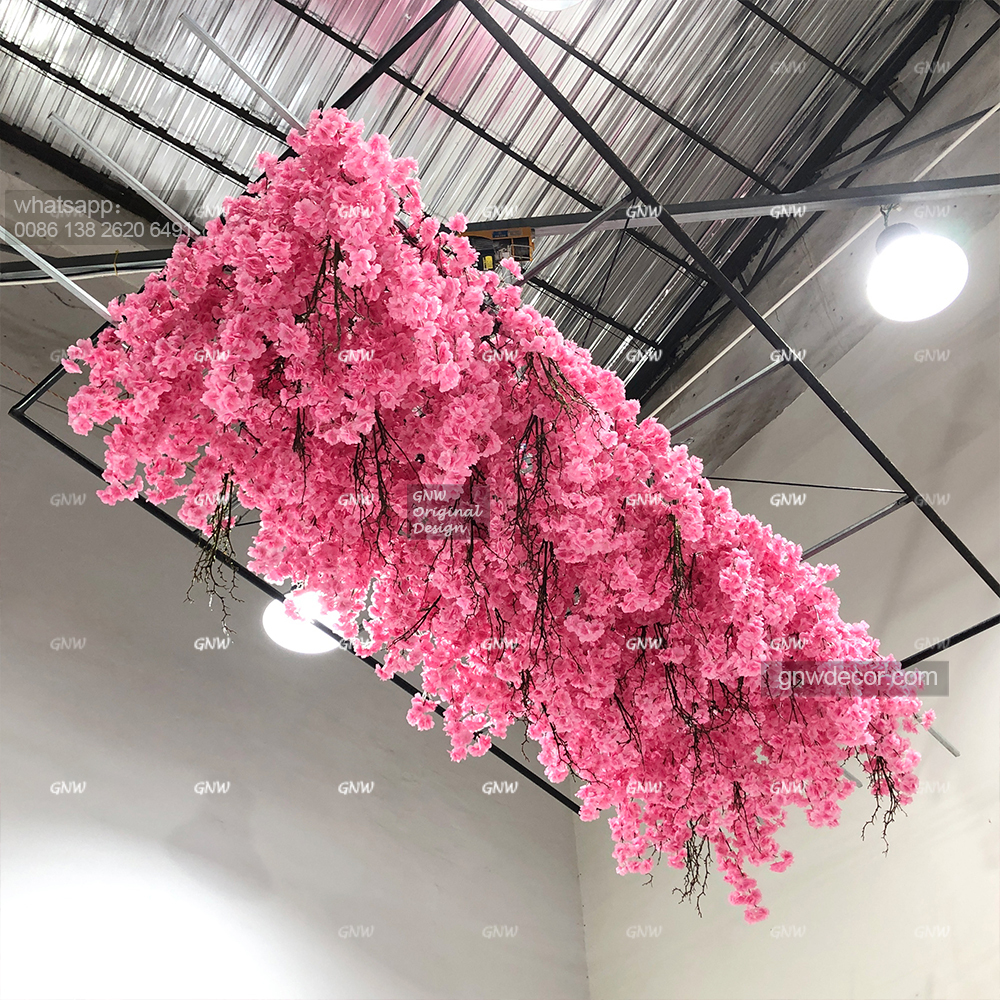 Artificial flower for ceiling decoration
