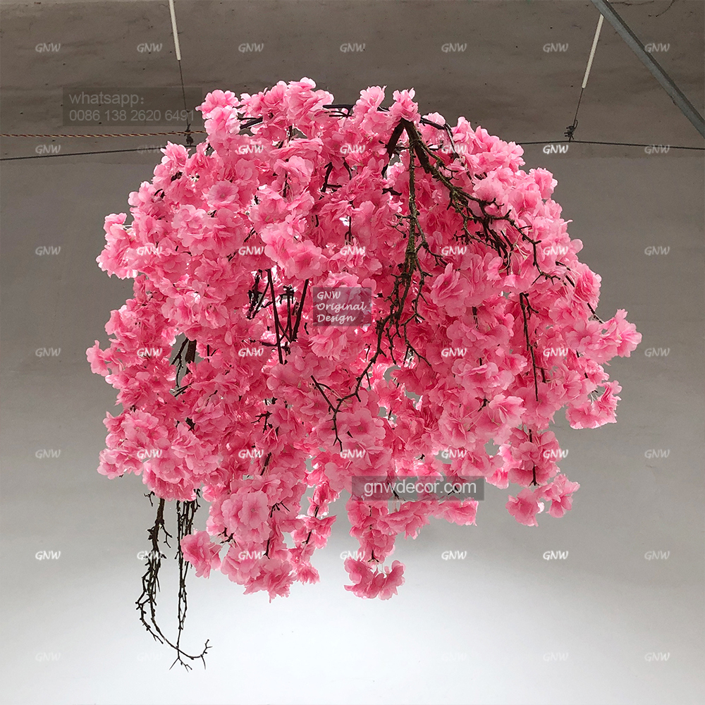 Artificial flower for ceiling decoration