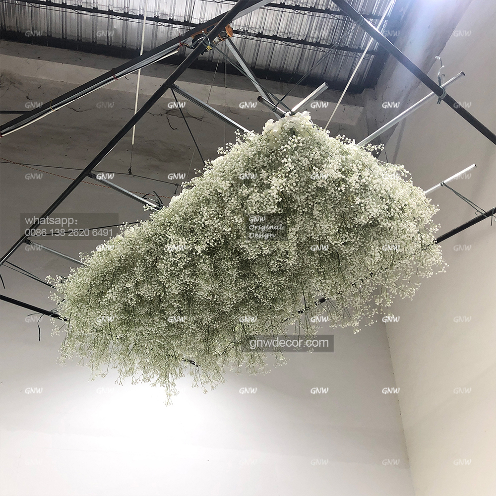 Artificial flower for ceiling decoration