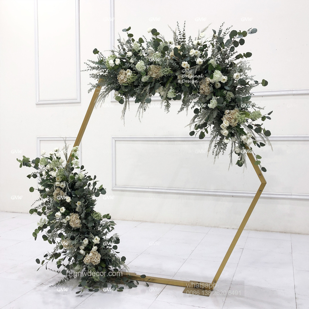 Artificial flower arch : other shape