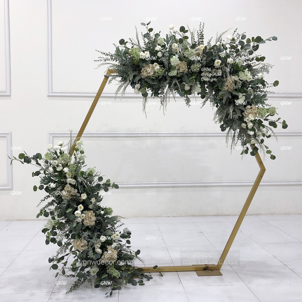 Artificial flower arch : other shape
