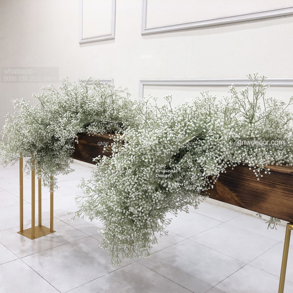 Artificial flower garland