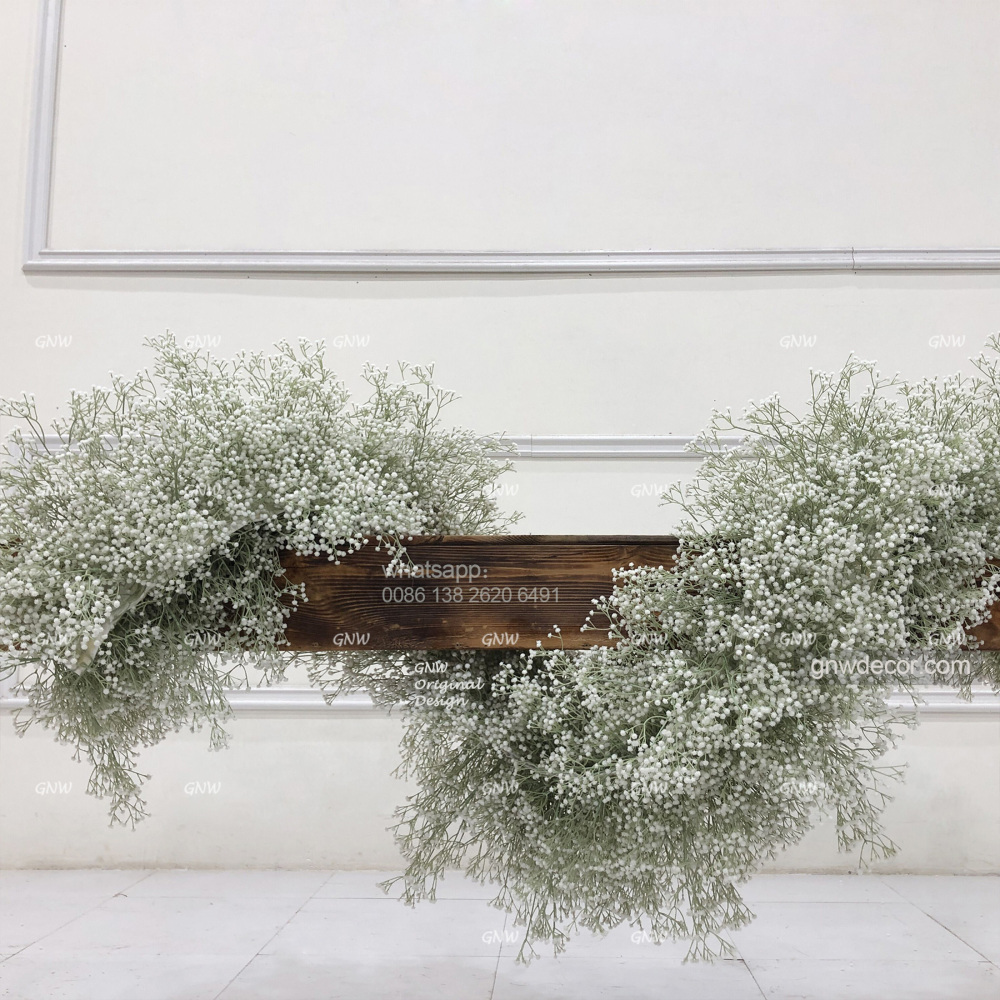 Artificial flower garland