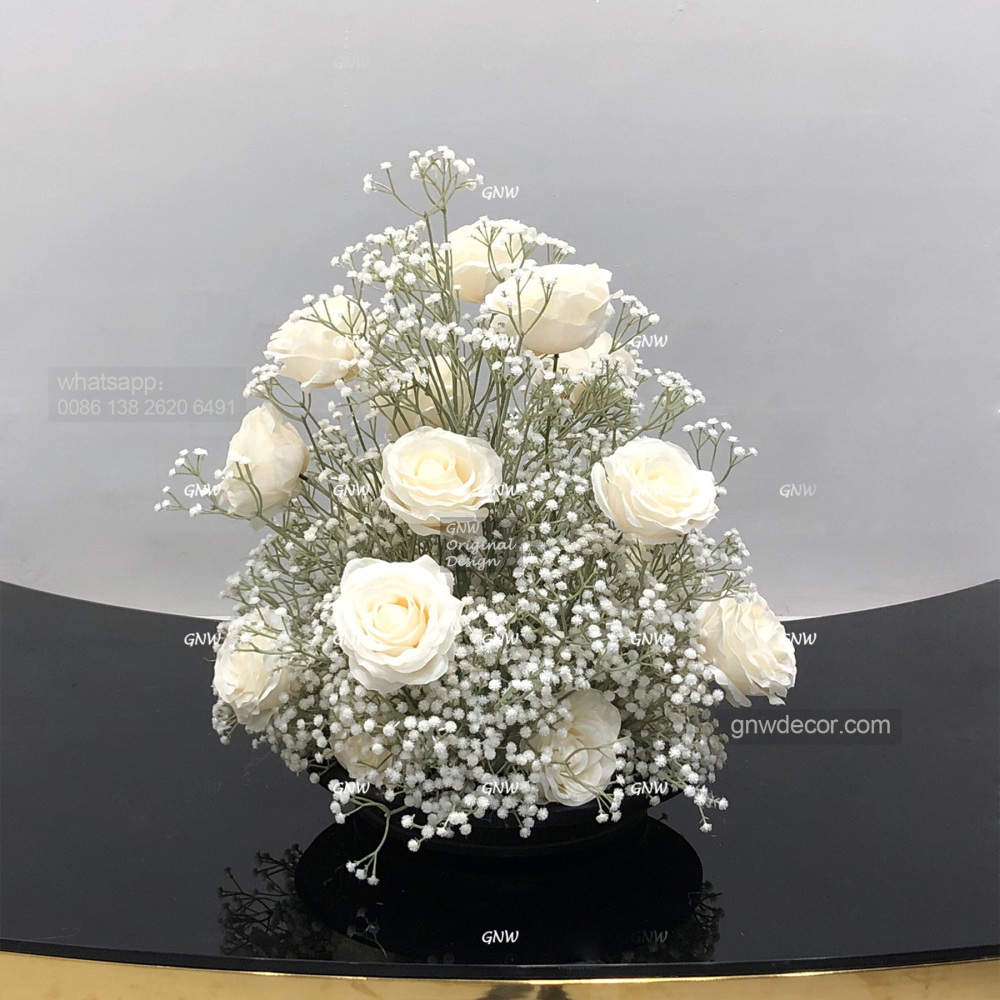 Artificial flower arrangement