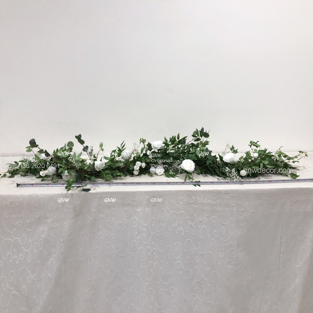 Artificial flower garland