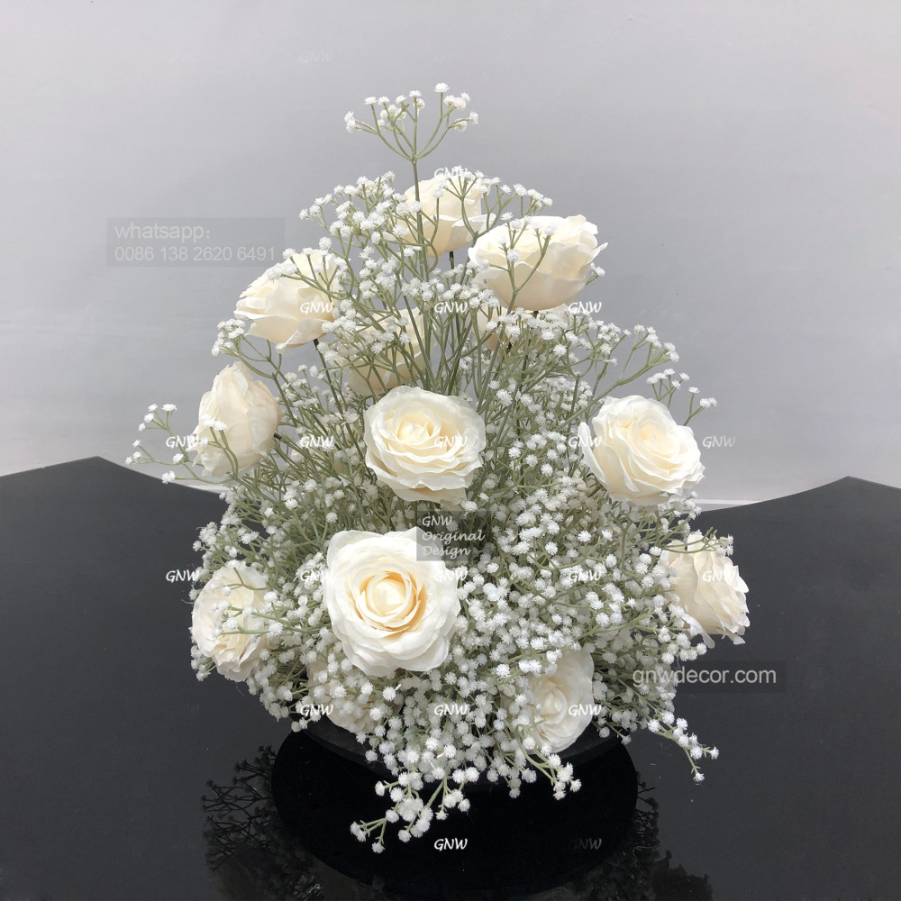 Artificial flower arrangement