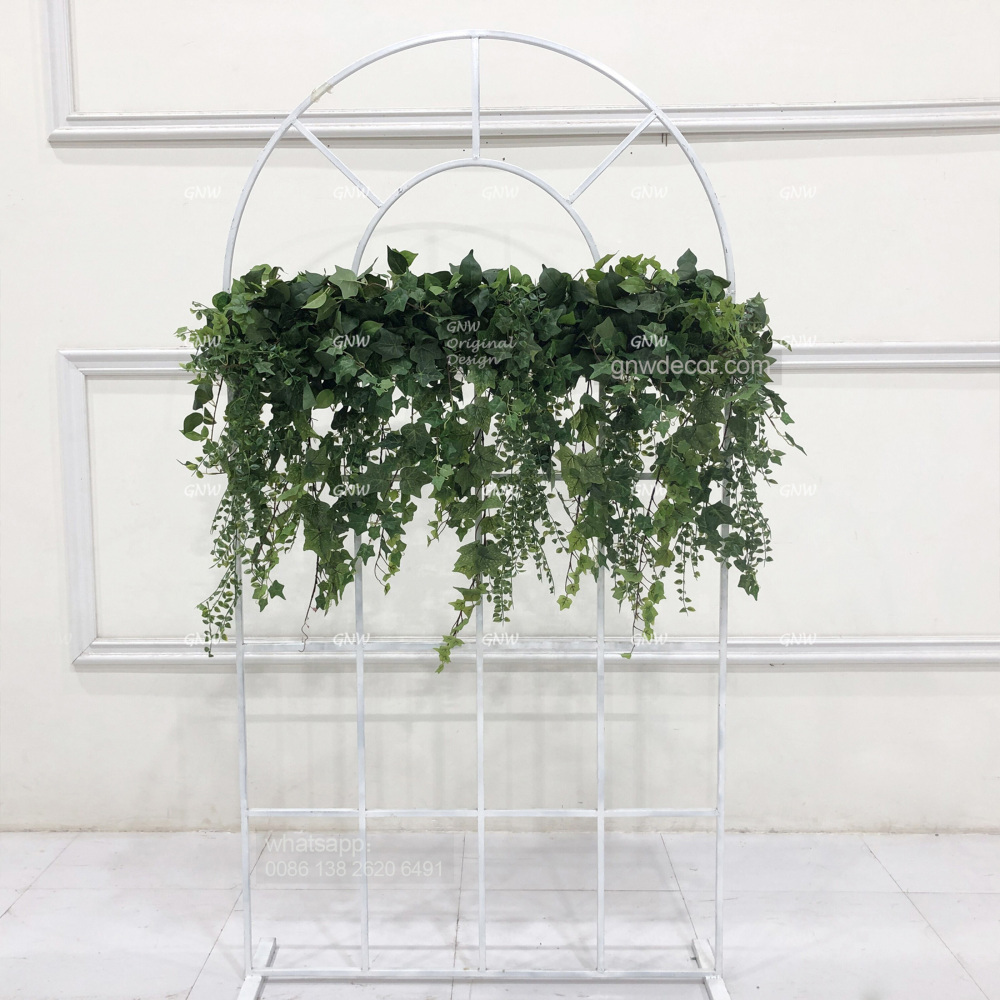 Artificial flower top table runner strip