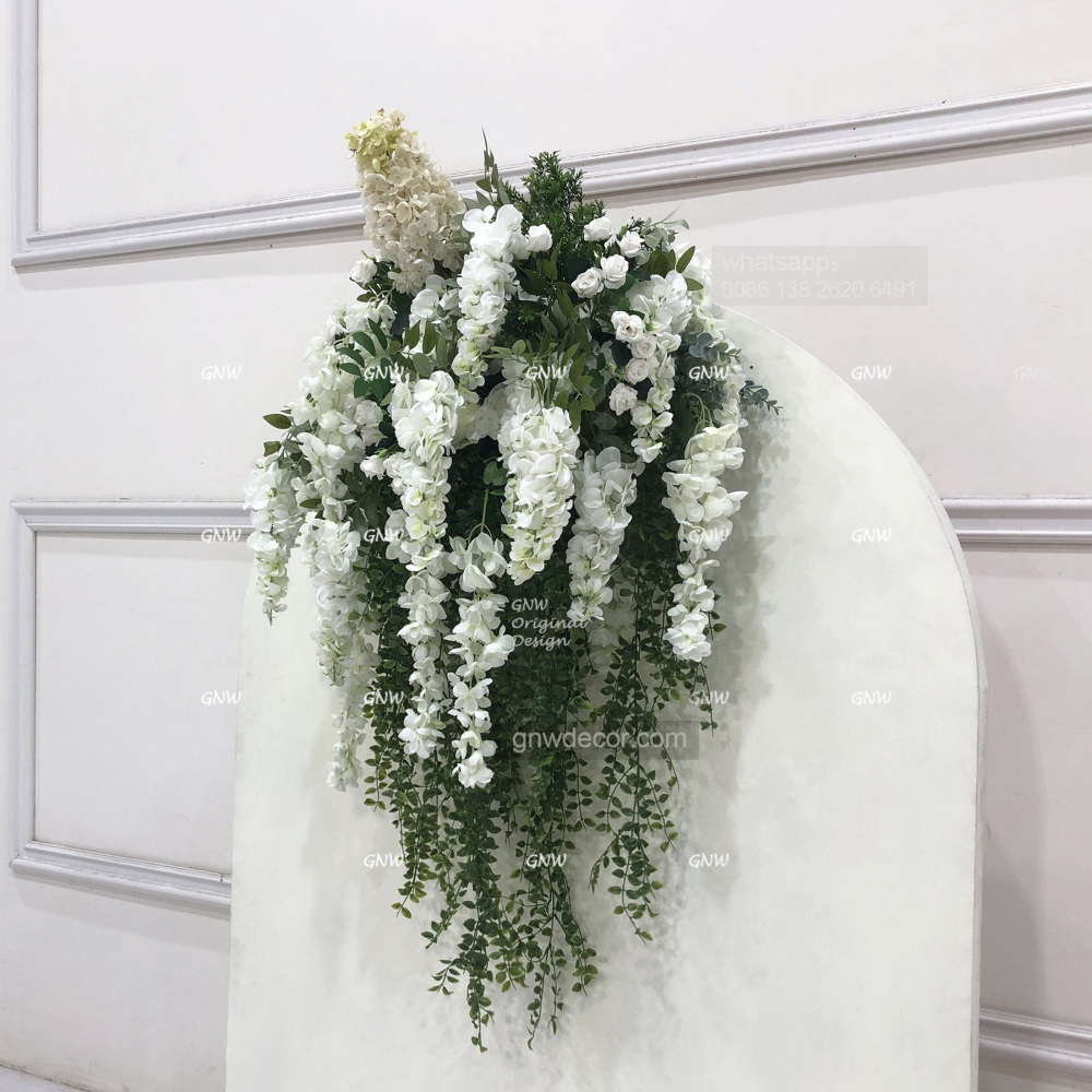 Artificial flower table centerpieces