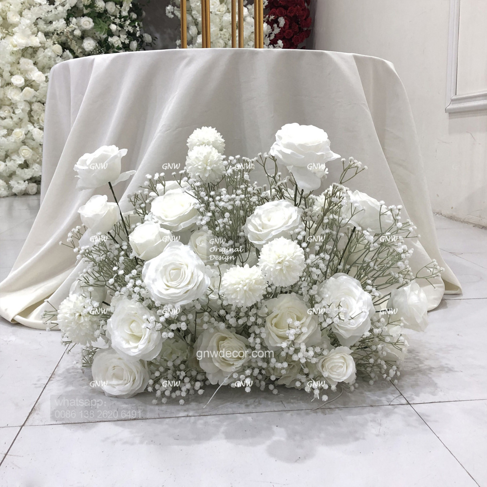 Artificial flower arrangement