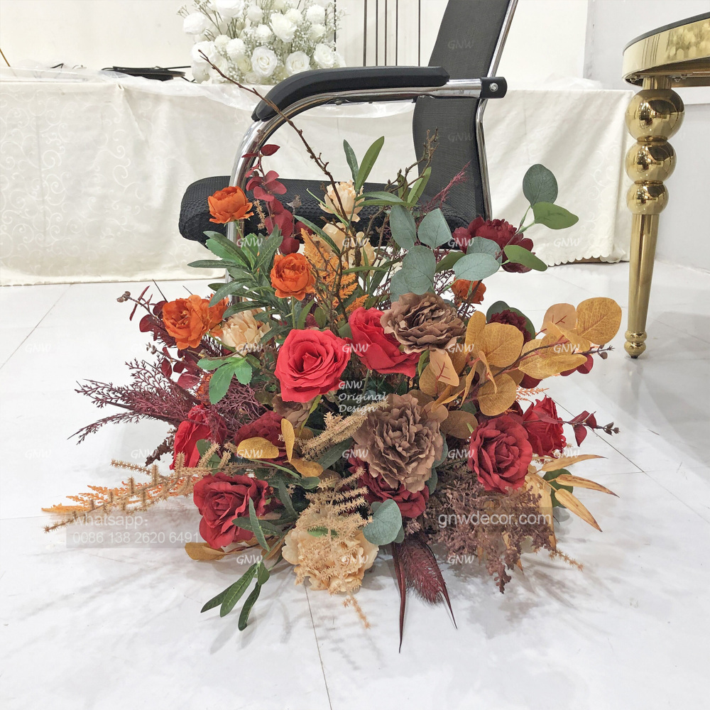 Artificial flower arrangement