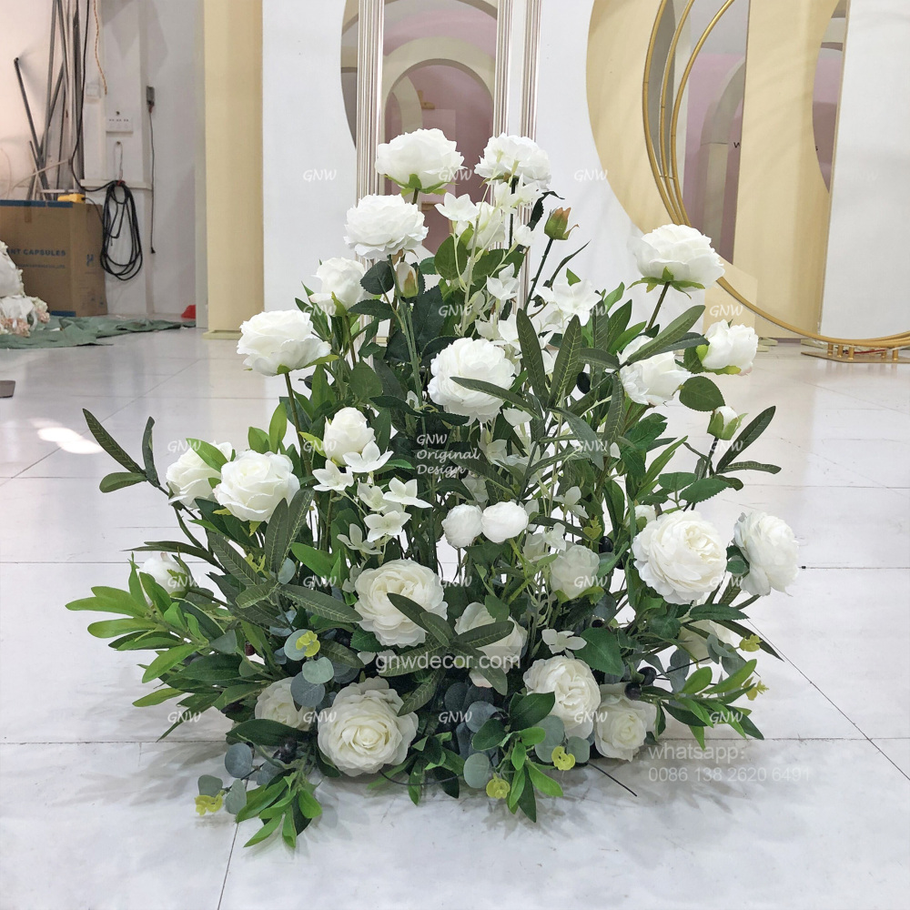 Artificial flower arrangement