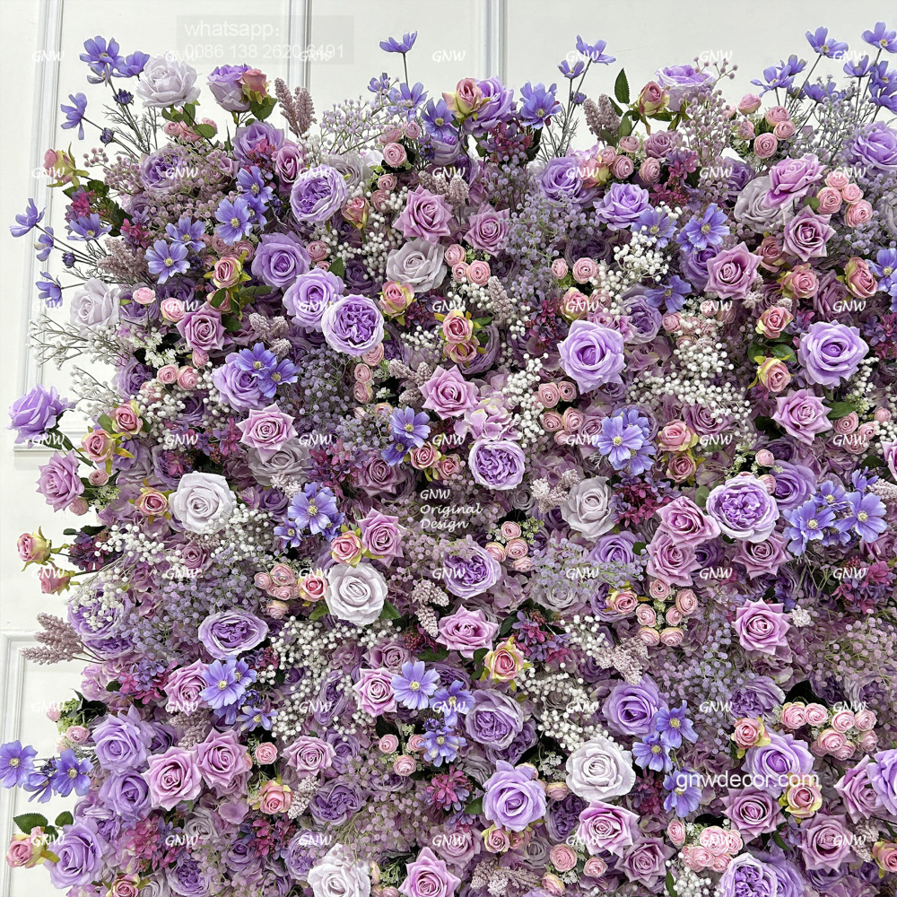 Artificial flower wall 8ft x 8ft