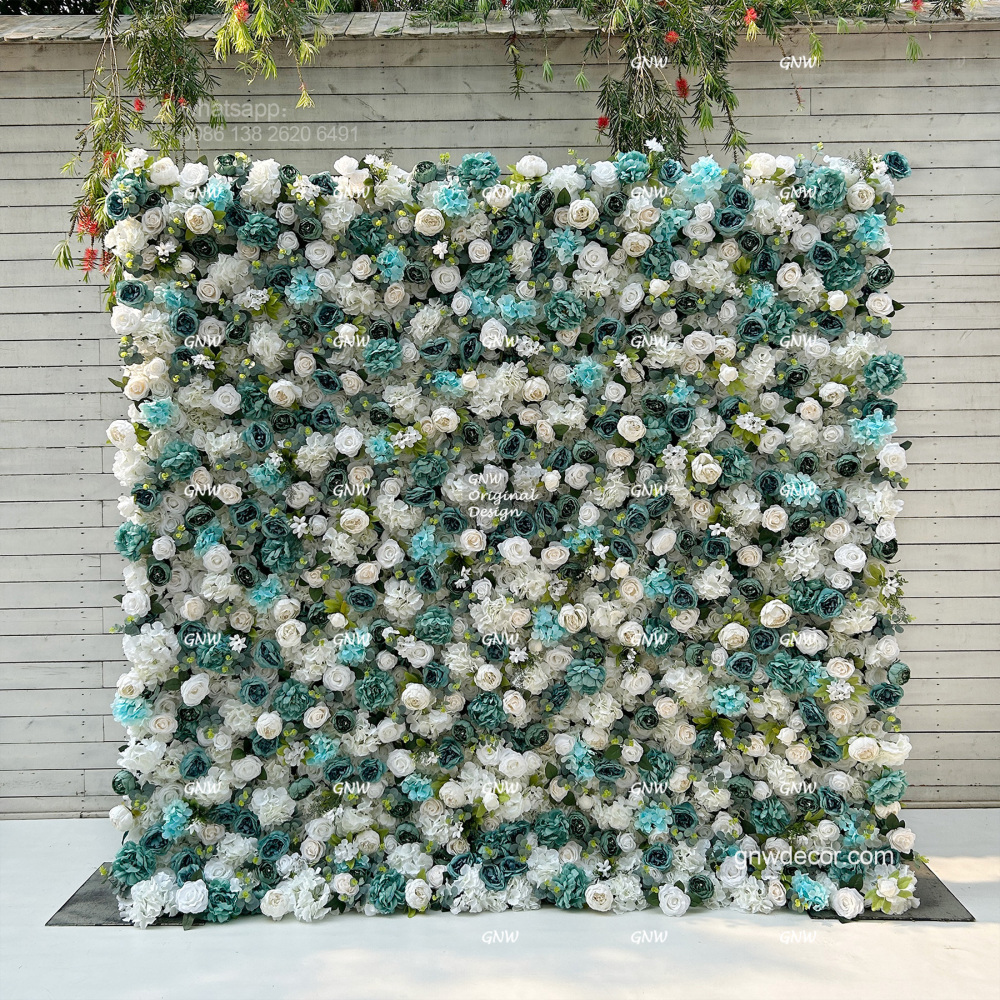 Artificial flower wall 8ft x 8ft