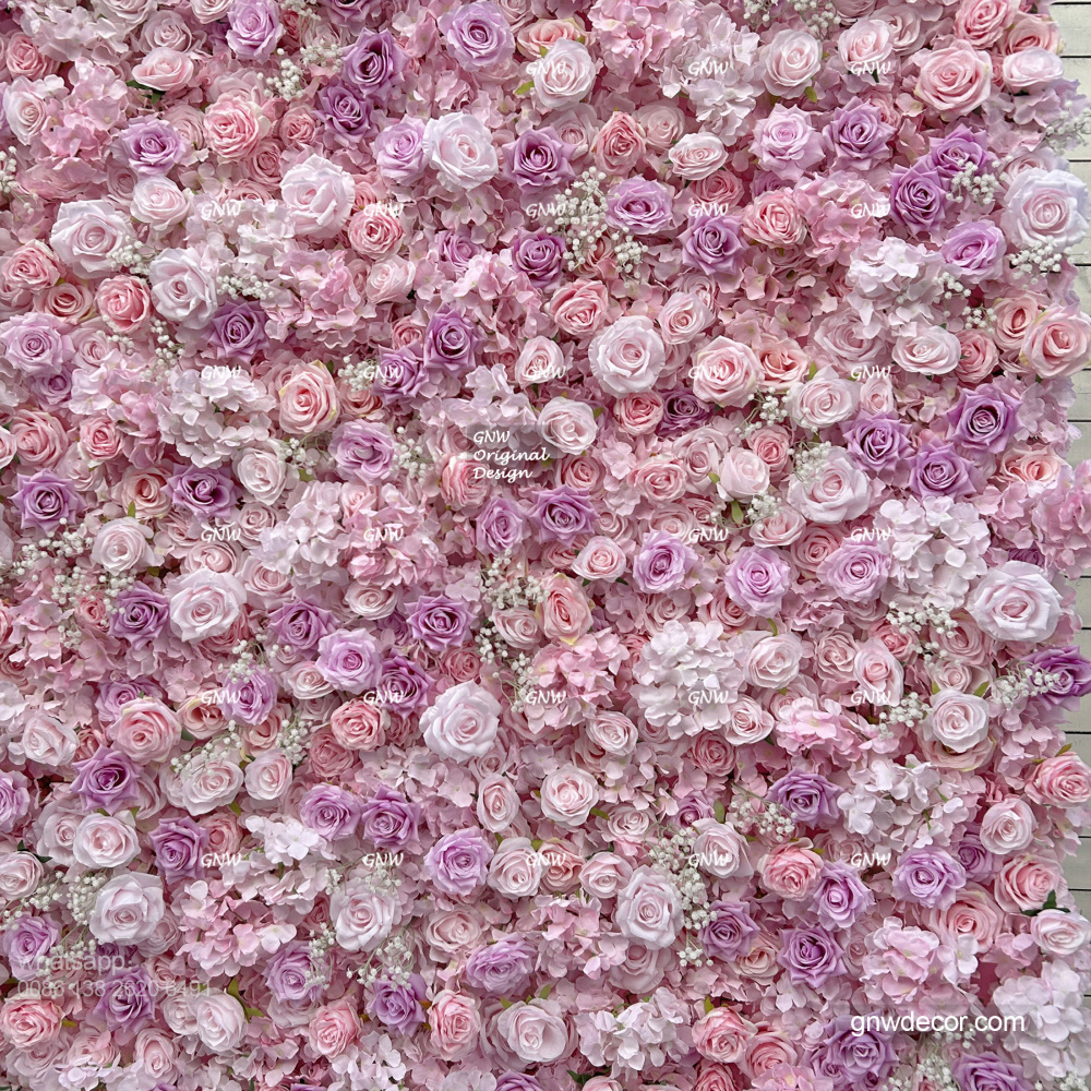 Artificial flower wall 8ft x 8ft