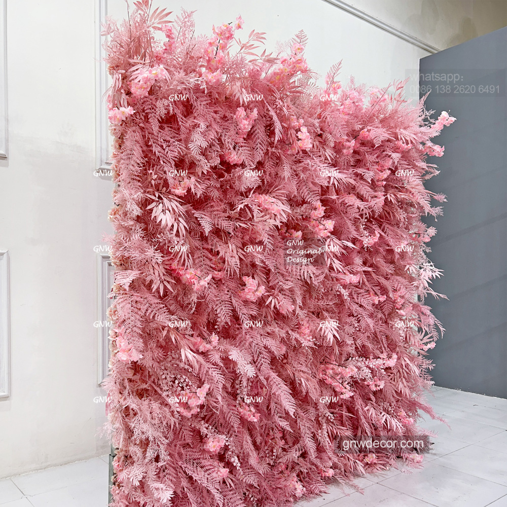 Artificial flower wall 8ft x 8ft