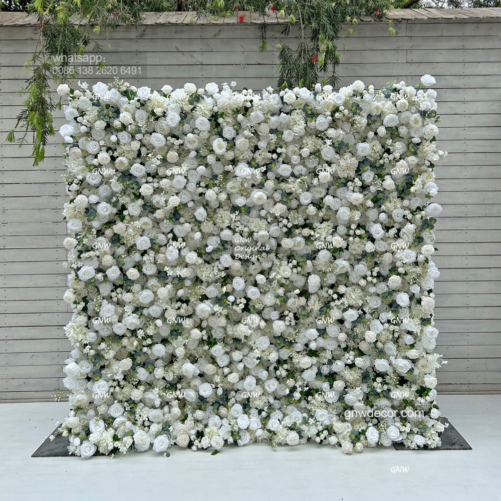 Artificial flower wall 8ft x 8ft