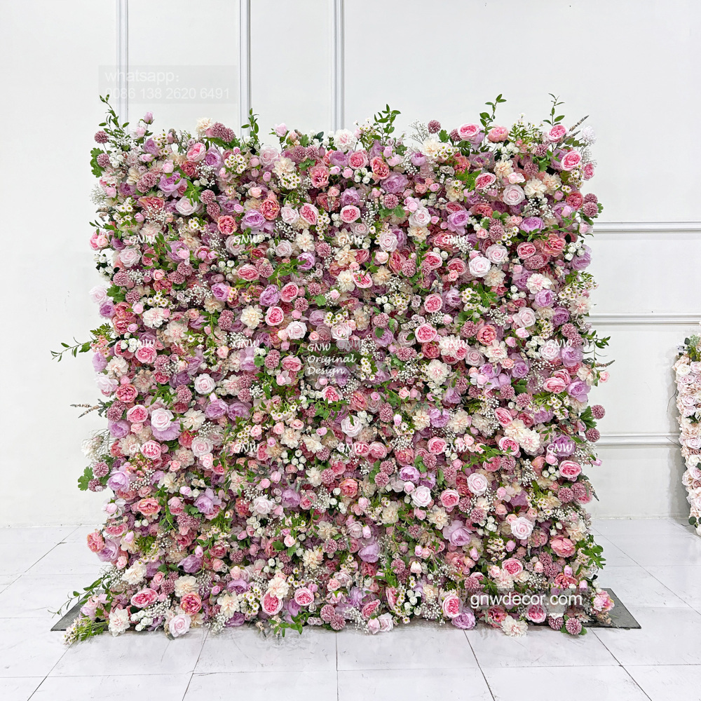 Artificial flower wall 8ft x 8ft