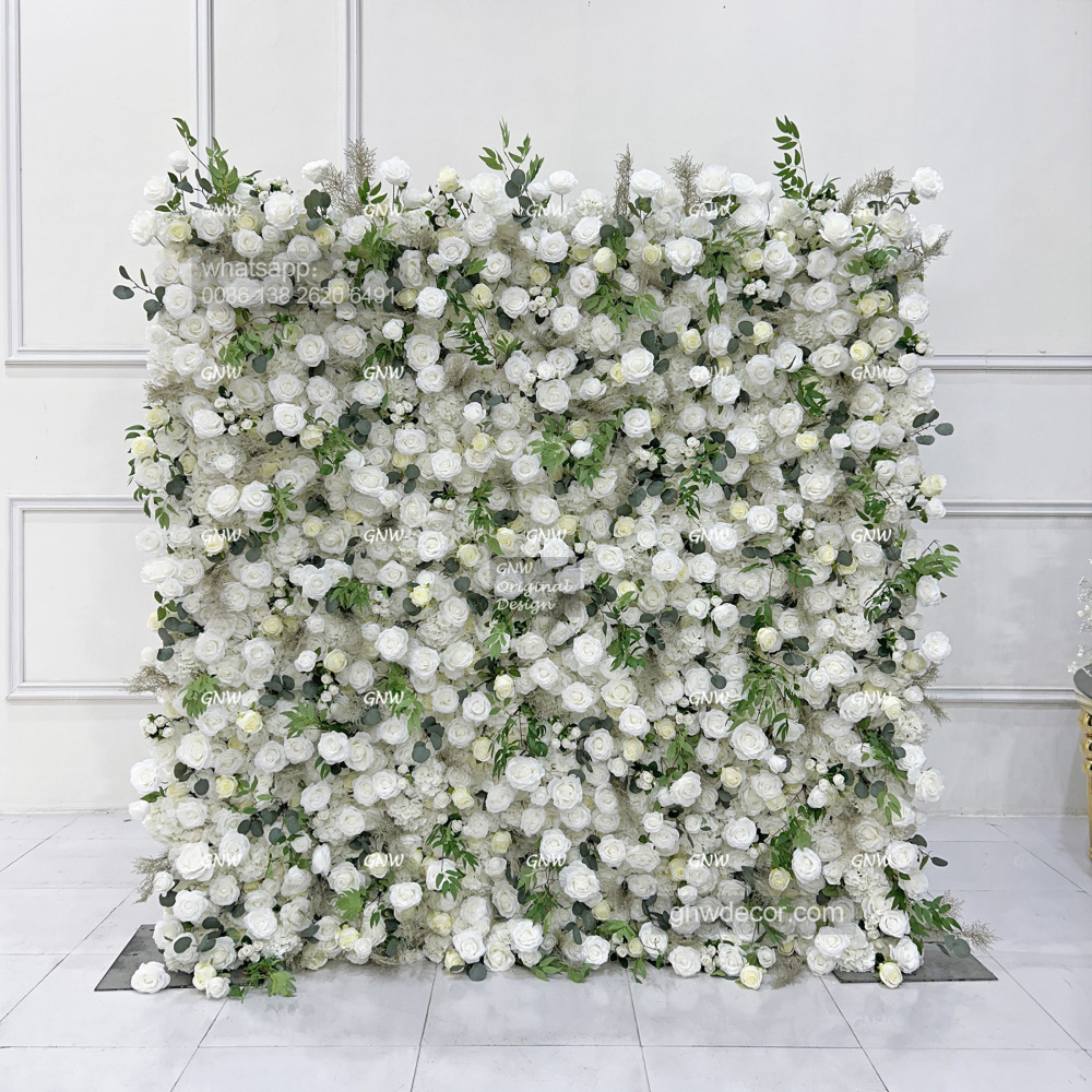 Artificial flower wall 8ft x 8ft