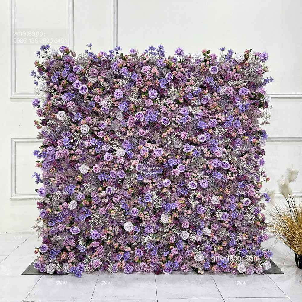 Artificial flower wall 8ft x 8ft