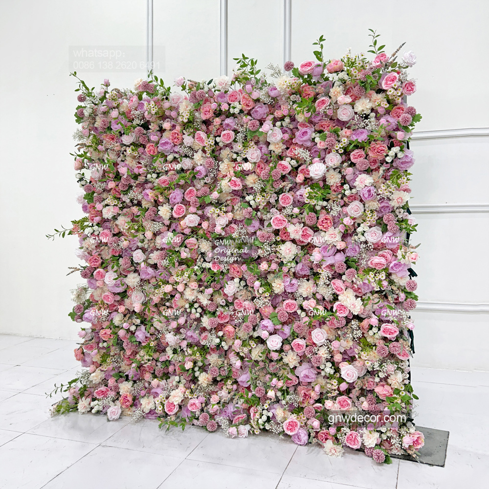 Artificial flower wall 8ft x 8ft