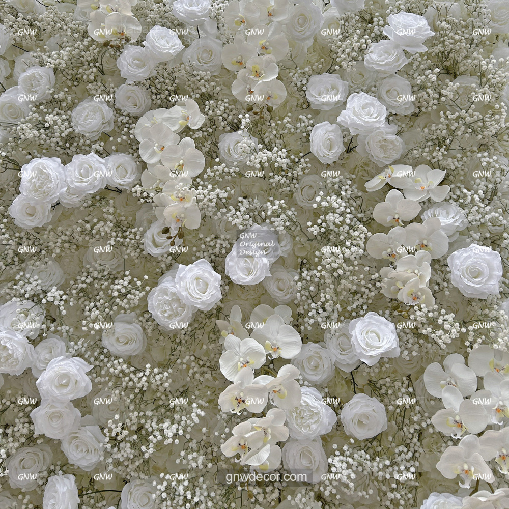 Artificial flower wall 8ft x 8ft