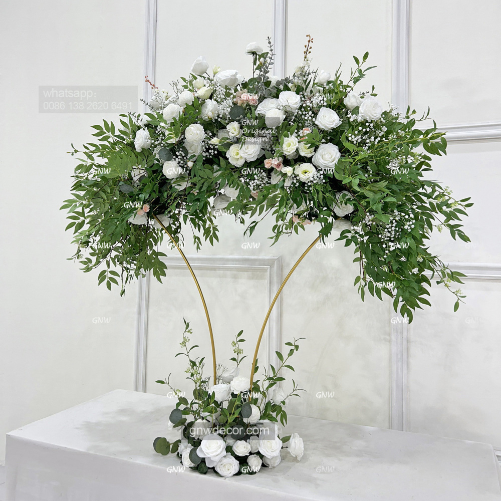 Artificial flower table centerpieces