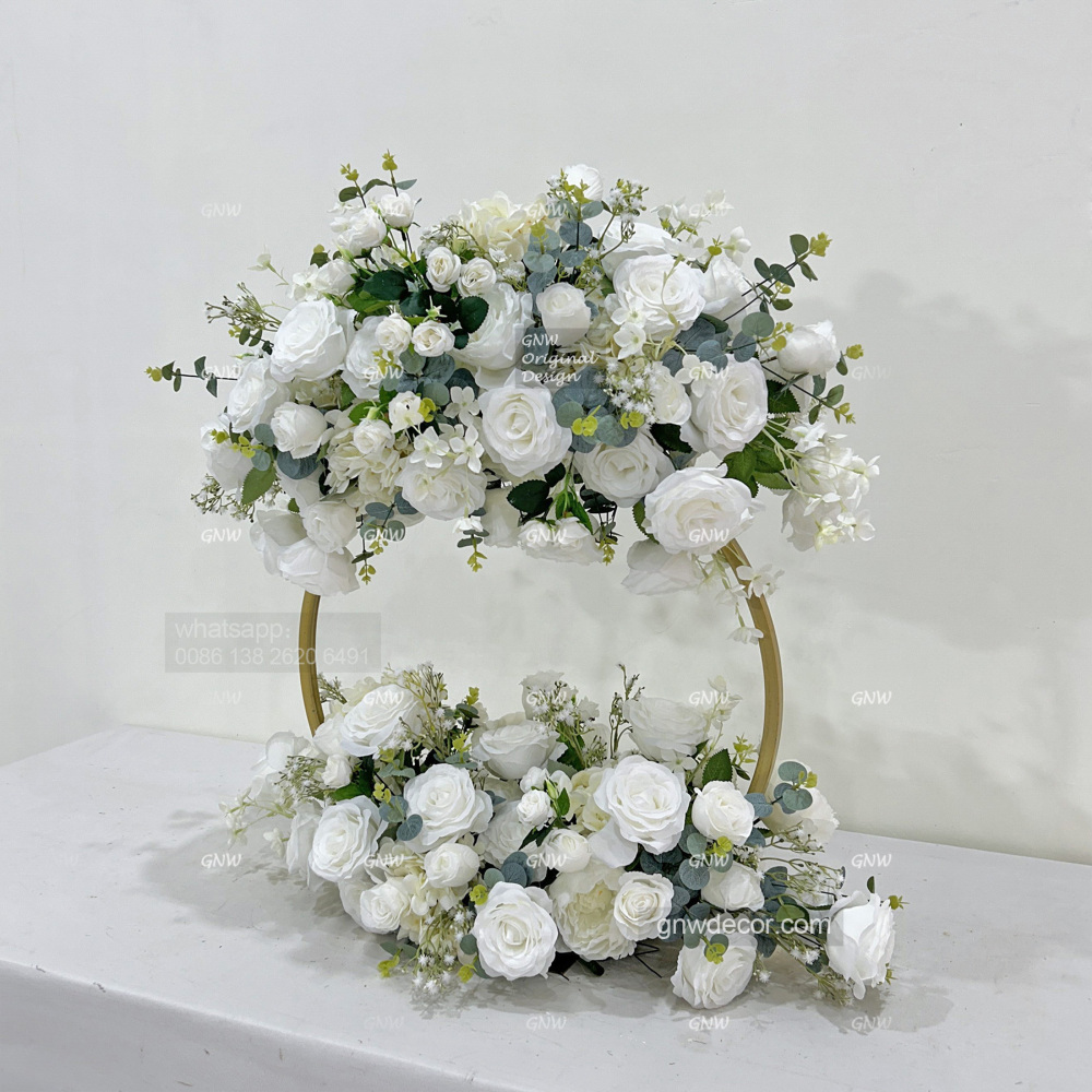 Artificial flower table centerpieces