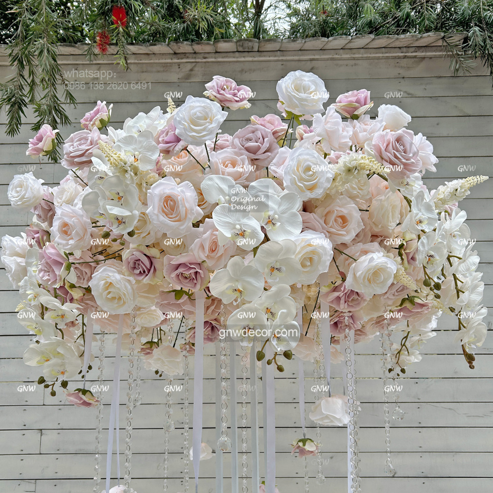Artificial flower table centerpieces