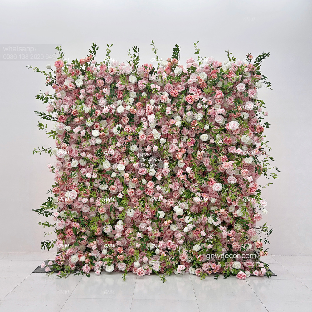 Artificial flower wall 8ft x 8ft