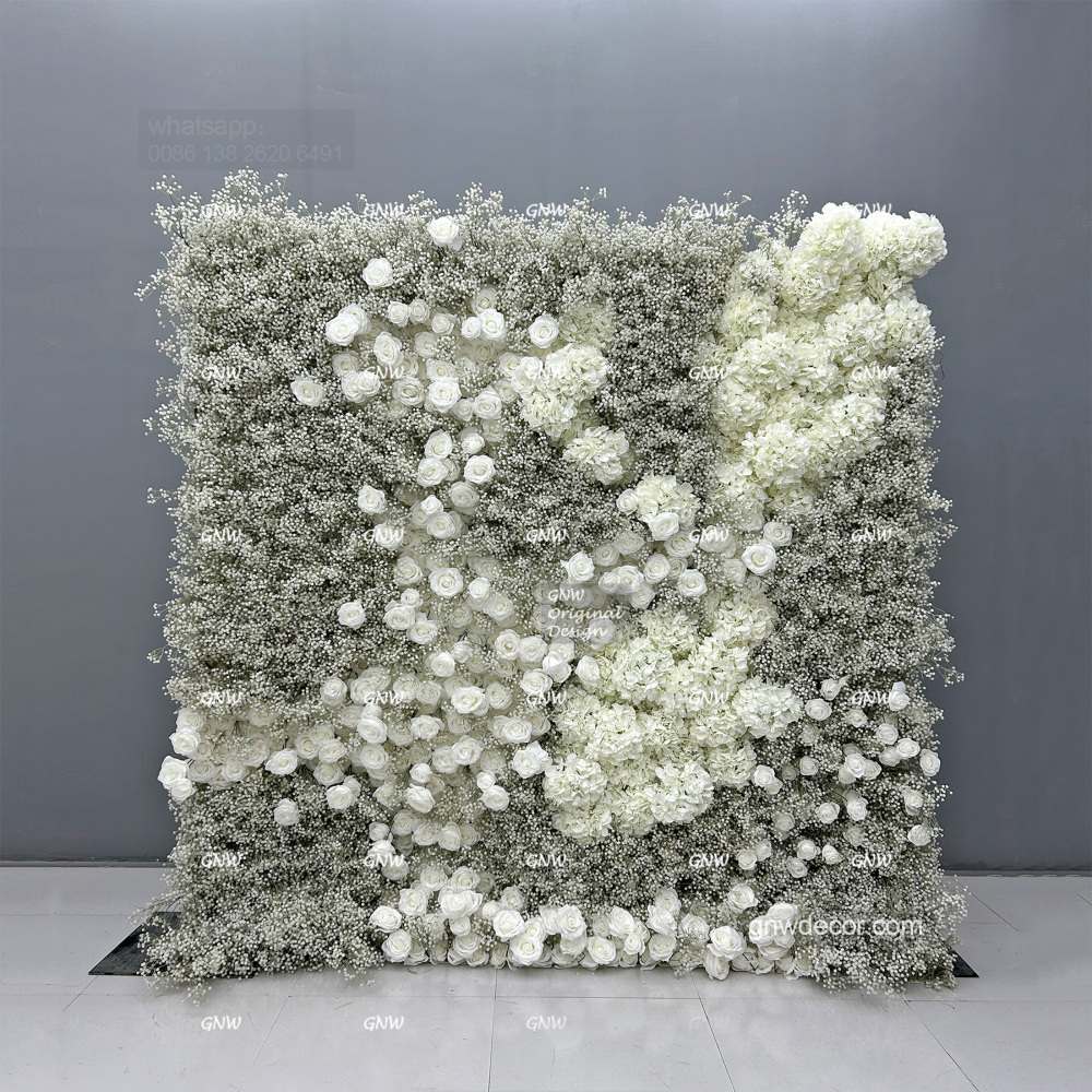 Artificial flower wall 8ft x 8ft