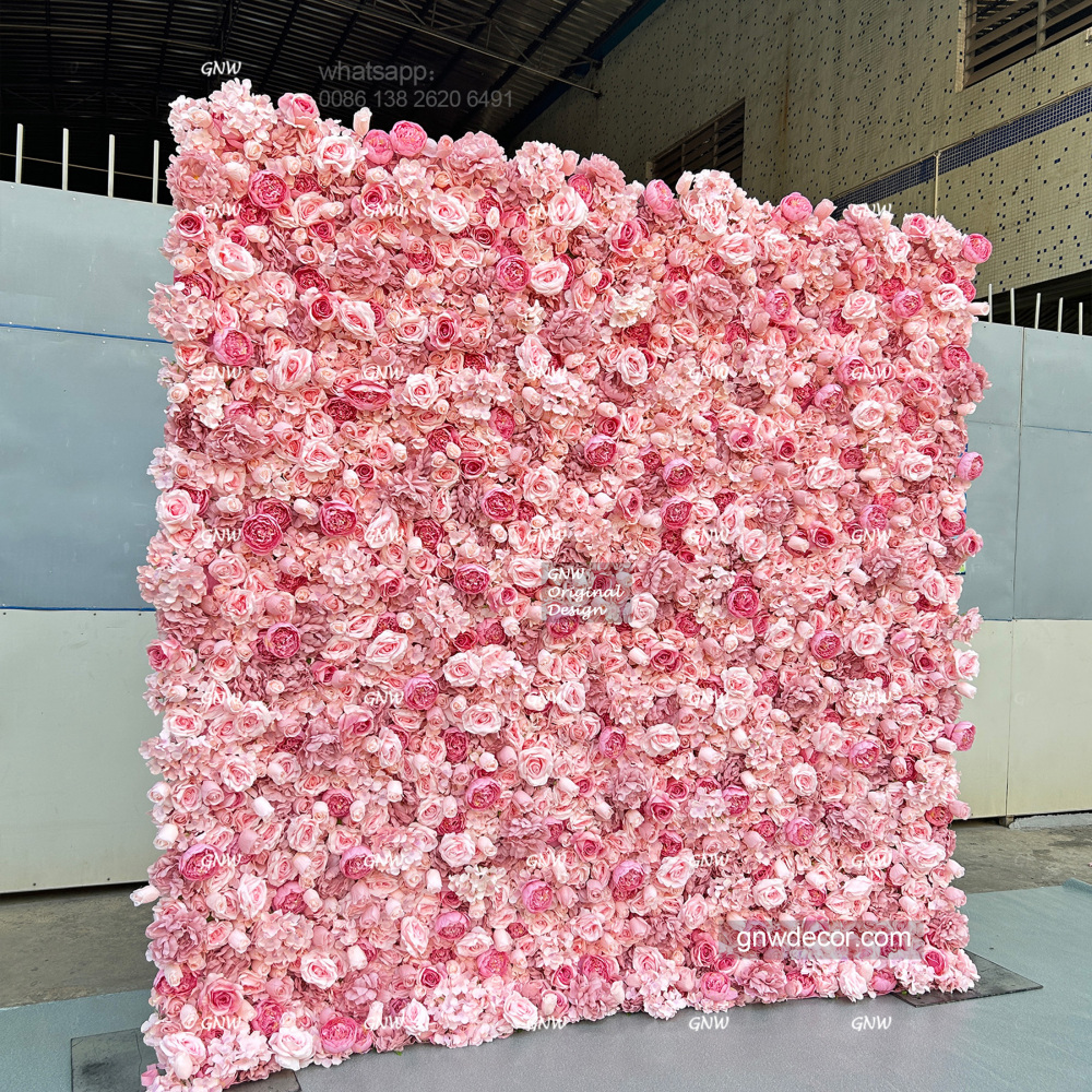 Artificial flower wall 8ft x 8ft