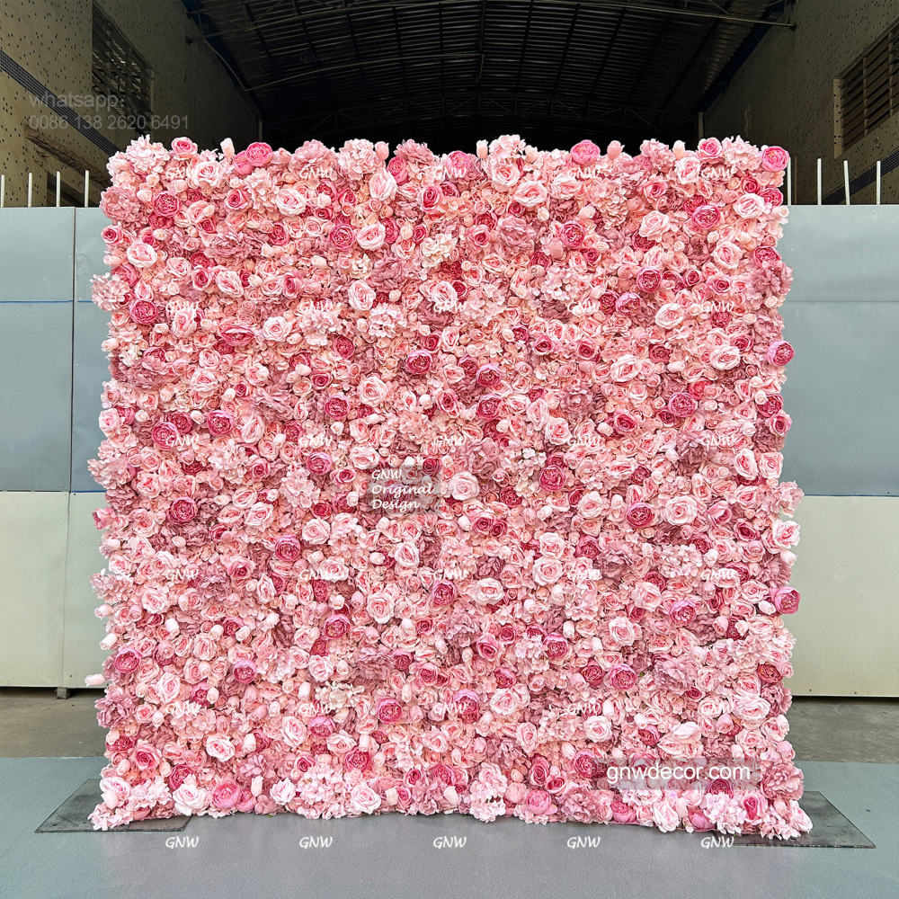 Artificial flower wall 8ft x 8ft